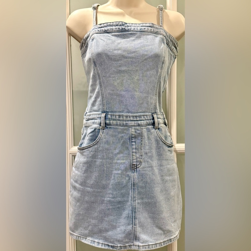 ORAIJE Remy Denim Mini Dress - Picture 2 of 4